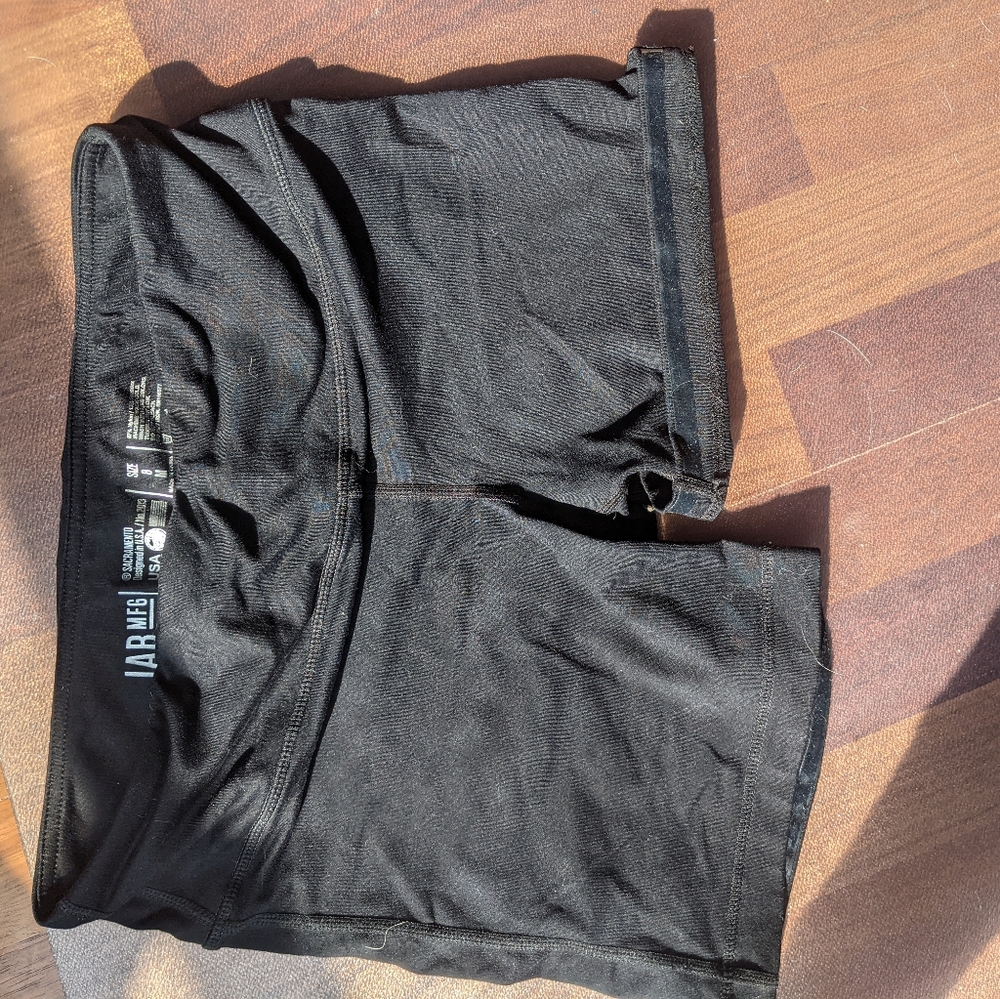 IAB MFG black shorts